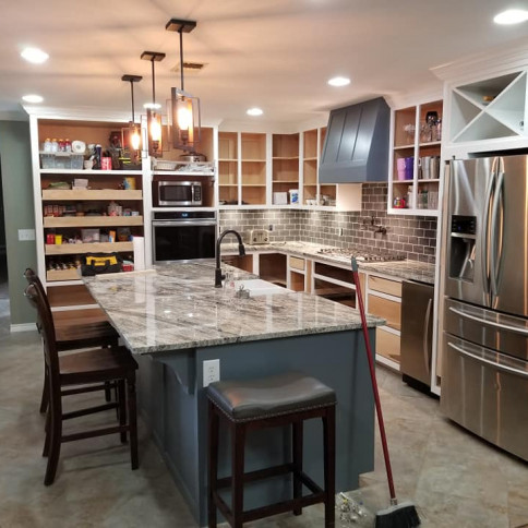 New kitchen construction in Nacogdoches & Lufkin, TX by Basham Construction